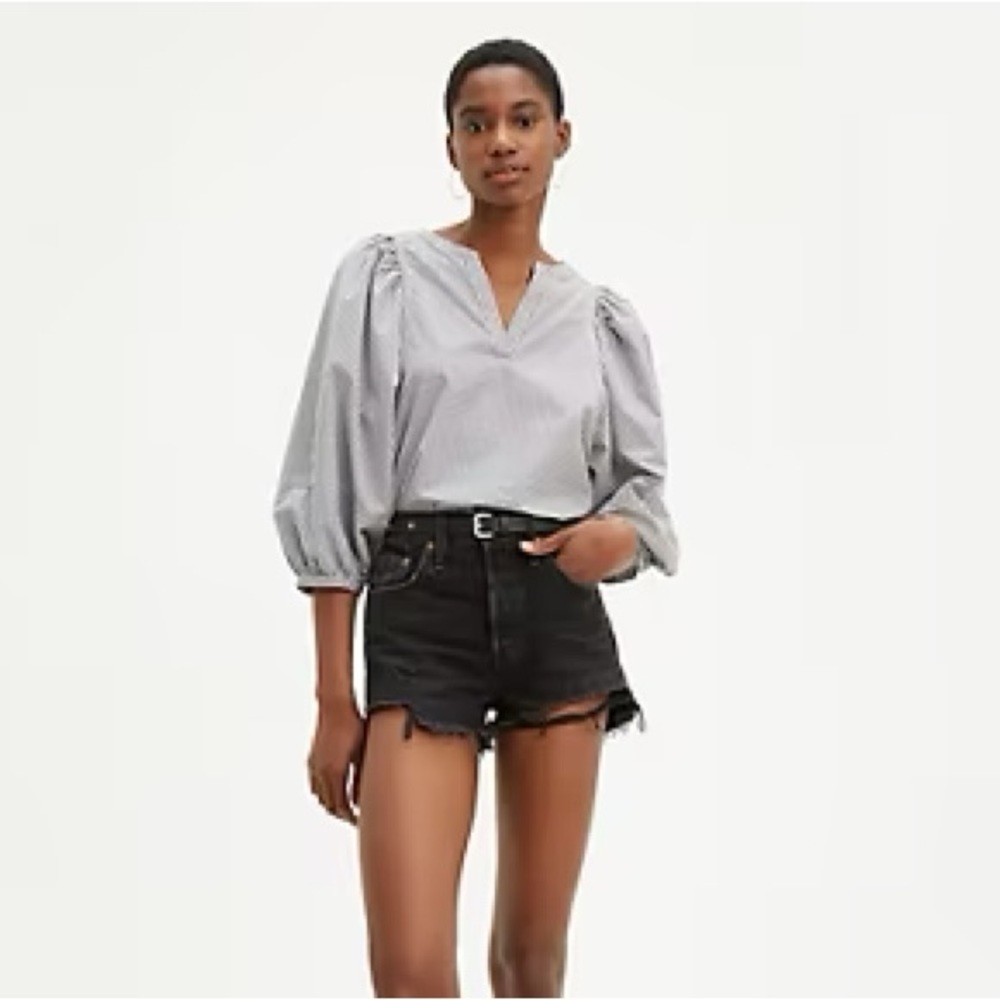 Levi’s Black 501 Jean Shorts